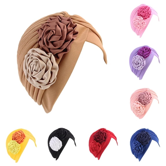 Women Head Scarf Hat Cap Hair Scarf Turban Head Wrap Turban Hats Headwear