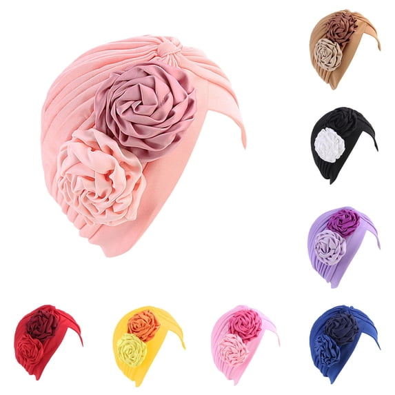 Women Head Scarf Hat Cap Hair Scarf Turban Head Wrap Turban Hats Headwear