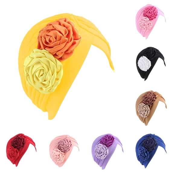 Women Head Scarf Hat Cap Hair Scarf Turban Head Wrap Turban Hats Headwear