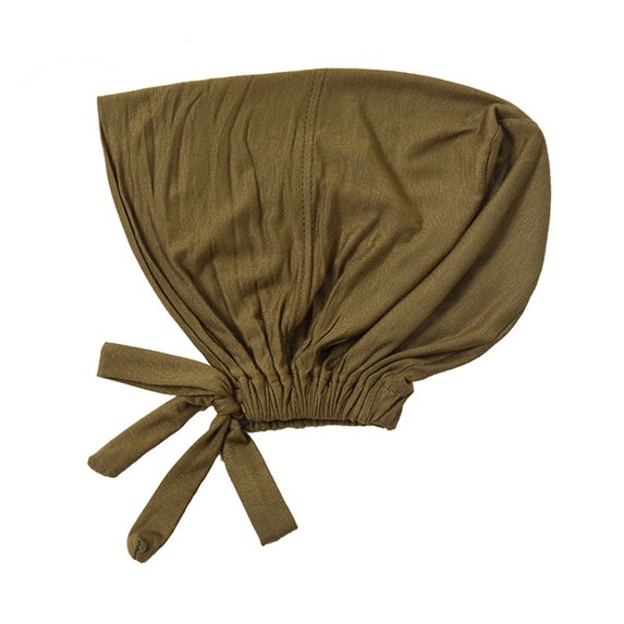Women Head Warp Solid Color Elastic Band Anti-slip Breathable One Size Head Protection Ethnic Chemotherapy Patients Hat Headwear
