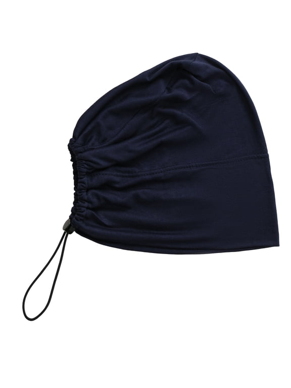 Women Head Wrap Turban Hat Mercerized Cotton Comfortable Skull Hat for Daily Commuting and Religious Ceremony Wear