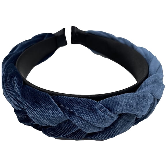 Women Headband, Fashion Braided Wide Top Knot Hair Hoop for Daily Wear 1PC