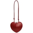 thumbnail image 1 of Women Heart Shaped Shoulder Bag Handbag PU Leather Heart Crossbody Bag Ladies Satchel Crossbody Purse, 1 of 6