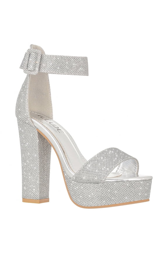 Women High Heel Chunky Heeled Sandals Platform Heels Ankle Strap Sandals Open Toe Heels Chunky Block Dressy Pumps Sandals High Heel Chunky Block Platform Heels