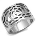 thumbnail image 1 of Women High Polished Stainless Steel Ring with No Stone in No Stone - Size 6, 1 of 1
