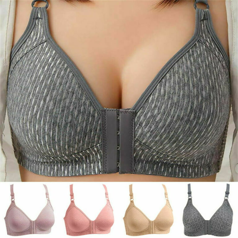 Women's Front Closure Bras Front Zip Sports Bra Sexy Lace Wireless Lifting  Bra Sports Push Up Bralette for Teen : : Clothing, Shoes 
