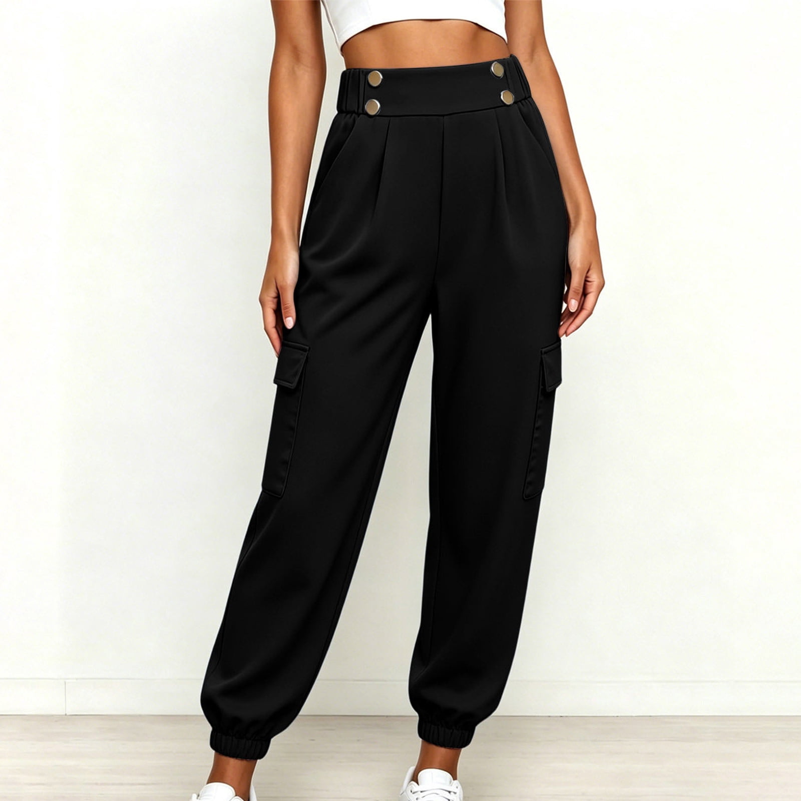 Women-High-Waist-Cargo-Jogger-