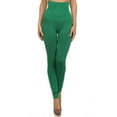 thumbnail image 1 of Women High Waist Compression Leggings Strechy Tommy Contorl Leggings - Jade Green, 1 of 1