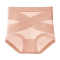 thumbnail image 1 of Women High Waist Cotton Underwear Seamless Tummy Control Shapewear Panties Stretch Full Coverage Postpartum Briefs, 1 of 8
