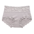 thumbnail image 1 of Women High Waist Panties Breathable Abdominal Panties Feminine Seamless Briefs Womens Underwear Seamless plus Size Women Panties Vintage Satin Lace Panties Underwear Women Bulk Seamless Underwear for, 1 of 2