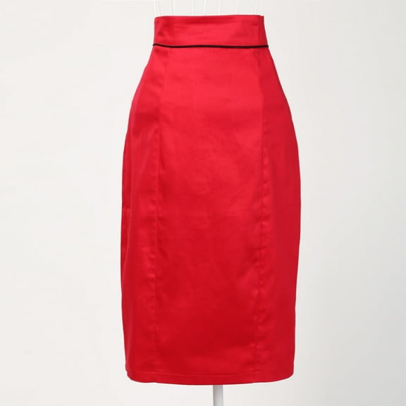 Women High Waist Pencil Skirts Midcalf Length
