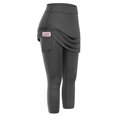 thumbnail image 1 of Women High Waist Pilates Pants with Side Pockets Stretchy Workout Leggings Moisture Wicking Gym Running Athletic Fitness, 1 of 10