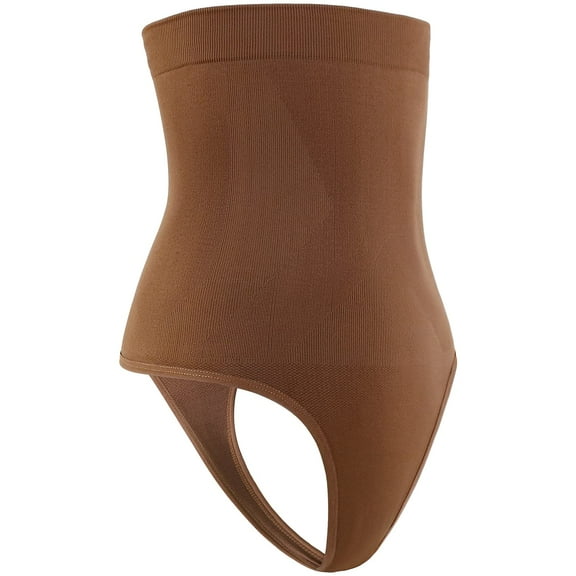 Women High Waist Seamless Body Shaper Briefs Firm Control Tummy Thong Shapewear Panties Girdle Waist Trainer Underwear