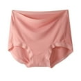 thumbnail image 1 of Women High Waist Seamless Panties Feel Breathable Underwear Soft Comfortable Stretchable Full Coverage Briefs Everyday Wear, 1 of 2