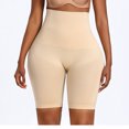 thumbnail image 1 of Women High Waist Shaper Shorts Breathable Body Shaper Slimming Tummy Underwear Panty Shapers  Waist Trainer Body Shaper Abdomen (Beige,4XL), 1 of 7