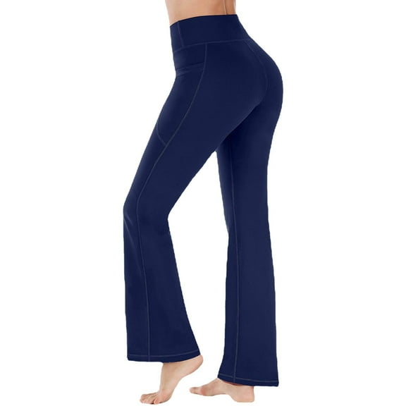 Women High Waist Slimming and Stretchy Yoga Pants Athletic Leggings with Pockets