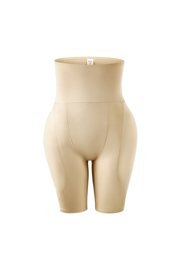 Women High Waist Tummy Control Hip Enhancer Shorts Padded Butt Lifter Shapewear Panty Seamless Body Shaper Thigh Slimmer