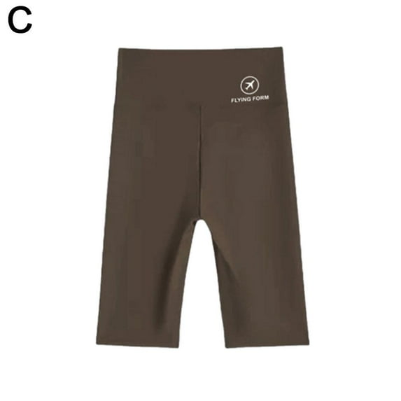 Women High Waist Yoga Shorts Pocket GymCycling Biker Pants Hot Sports F0X4