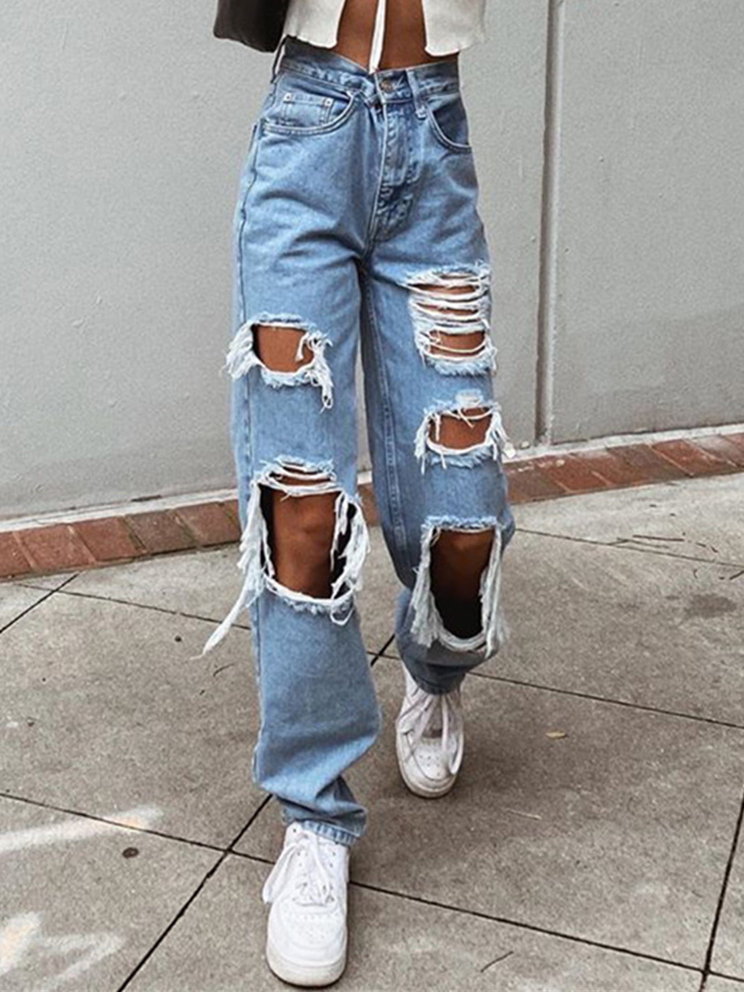 Ladies Boyfriend Jeans