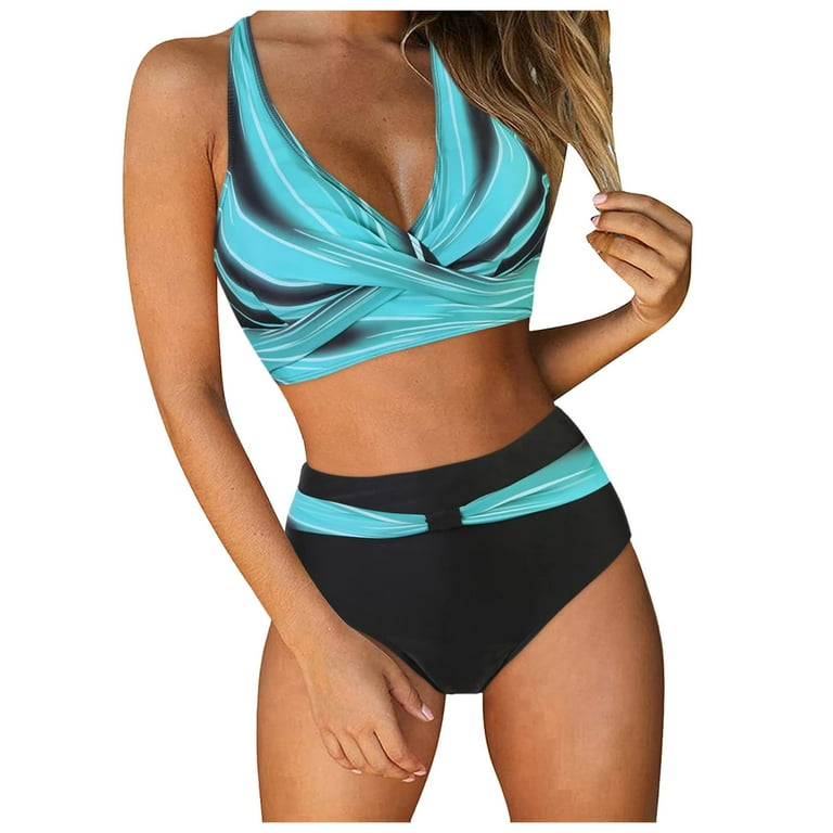 High waisted bikini for large bust hotsell