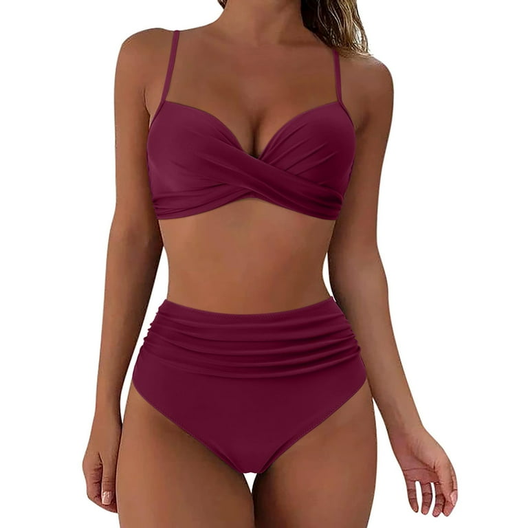 Athletic high waisted bikini hot sale