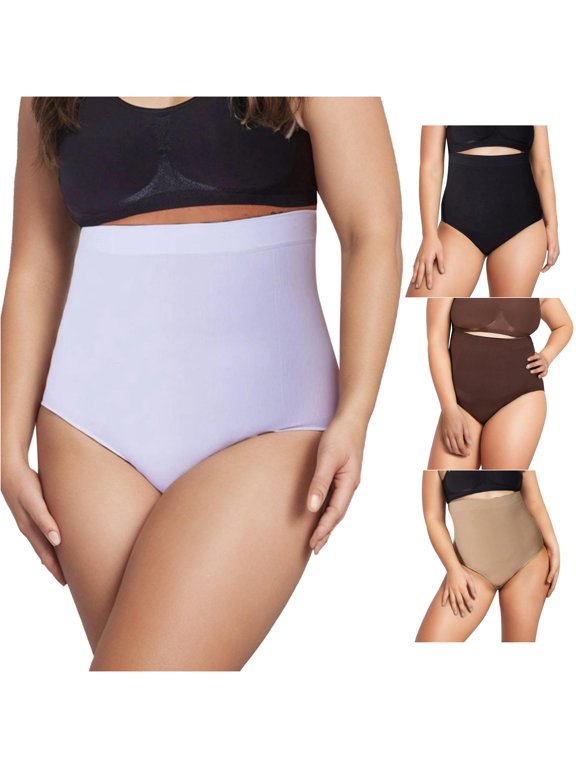 Women High Waisted Shaping Panty Silk G String Panties for Women