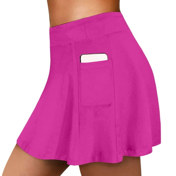 Women High Waisted Swim Skirt Polyester Spandex Long Skirted for Water Activities