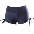 thumbnail image 1 of Women High Waisted Swimsuit Bottoms Swim Shorts Bikini Tankini Bottoms Ladies Beach Shorts Swim Briefs Swimming Pants Swimwear Beachwear Bathing Suit Swimming Costumes Plus Size, 1 of 2