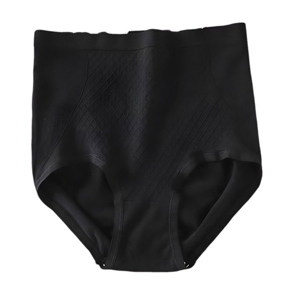 Women High Waisted Underwear Tummy Control Full Coverage Compression Panties Female Seamless Stretchy Briefs