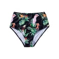 thumbnail image 1 of Women High Wasit Swim Trunks, Coloful Printing Swimming Pants, Plus Size Swimsuit Bottoms, Female Holiday Beachwear, 1 of 8