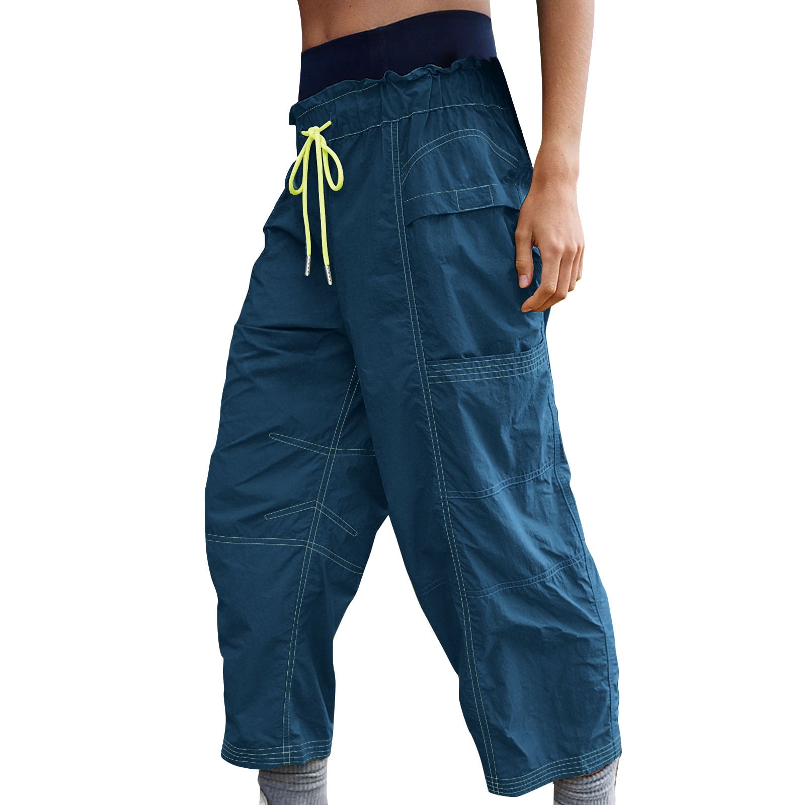 CHUMUD Women Hiking Cargo Pants Outdoor Water-resistant Wild Pants