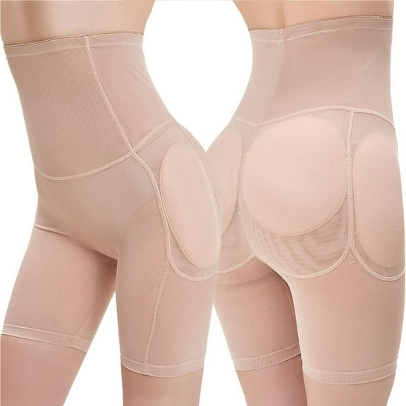 Women Hip Enhancer Panties- Padded Tummy Compression Shapewear, Breathable Mesh Butt Lifter, Butt Enhancing Shapewear