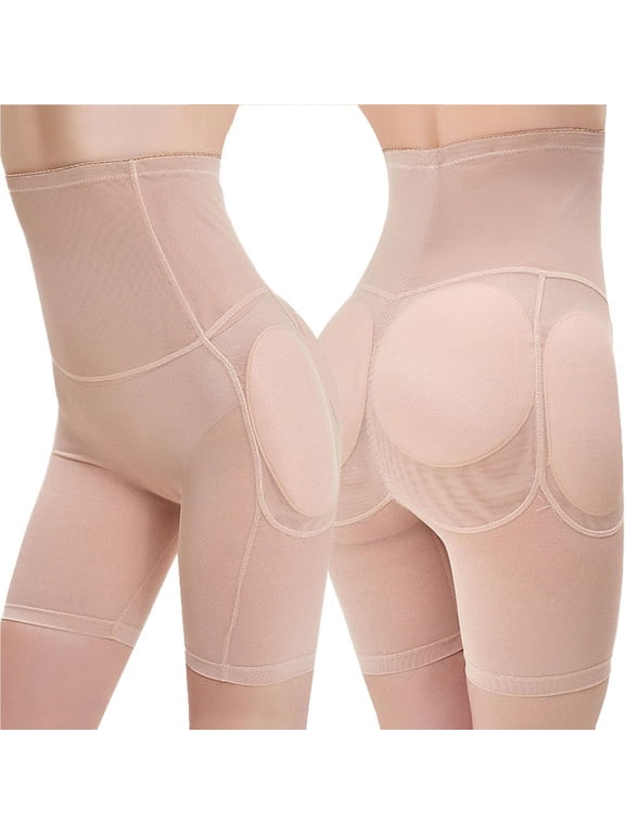 Women Hip Enhancer Panties- Padded Tummy Compression Shapewear, Breathable Mesh Butt Lifter, Butt Enhancing Shapewear