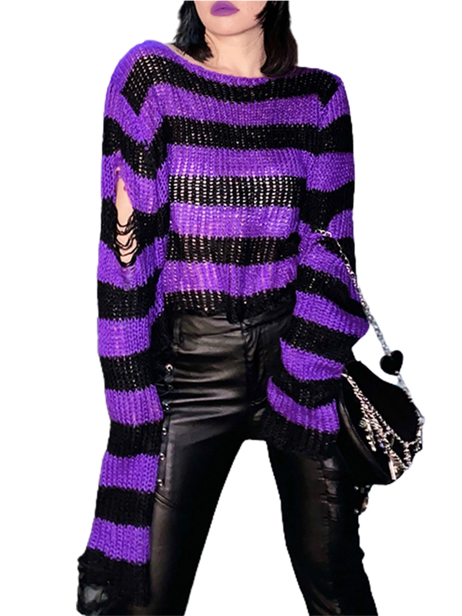 Loose ripped shop sweater