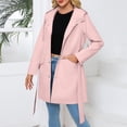 thumbnail image 1 of Women Hooded Long Sleeved Spring And Autumn Jacket Loose Casual Windproof Jacket Medium Jacket Women Hooded Windbreaker Windbreaks for Women Cute Fall Dresses Women 2x Jacket Jacket Tall Women Jacket, 1 of 4