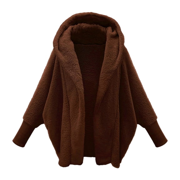 Women Hooded SweaterShirt Coat Winter Warm Wool Coat Coat Outwear Warm up Coat Womens Jackets for Fall Women's Casual Jackets Zip up Women Jacket Tantrum Jacket Hoodie Women Front Zip Jacket Jacket