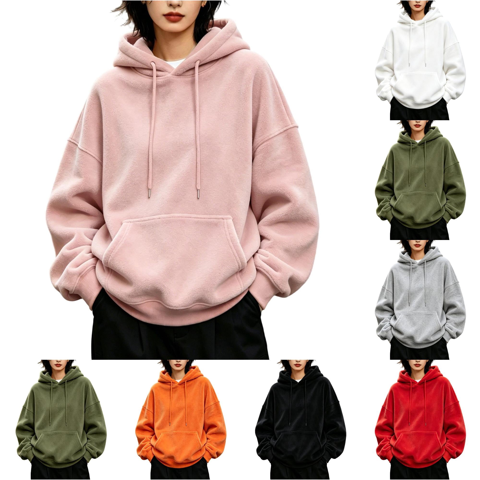 Women Hoodie Long Sleeve Oversized Hoodies for Women with Pocket Fall ...