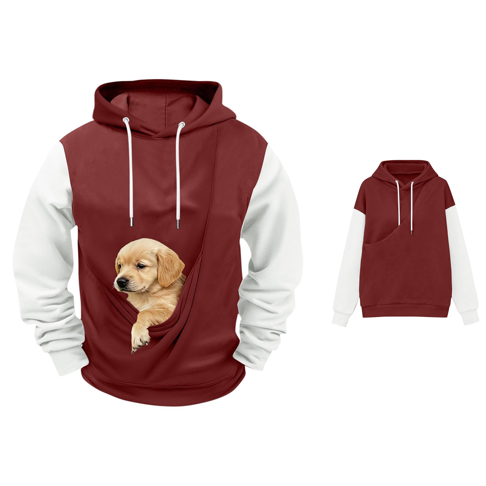 Women's Hoodie With Pet Pocket main image 1