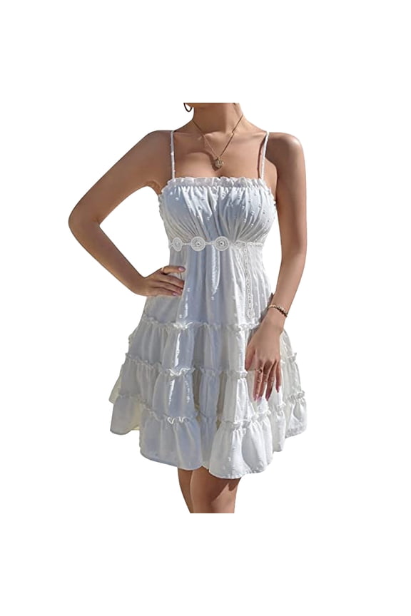 Women Hook Adjustment Waist Metal String Decorative Dress Waist Small Fragrance Thin Belt Sweet Chain