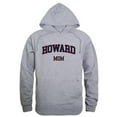 thumbnail image 1 of Women Howard Bison Mom Hoodie, Heather Grey - Small, 1 of 1