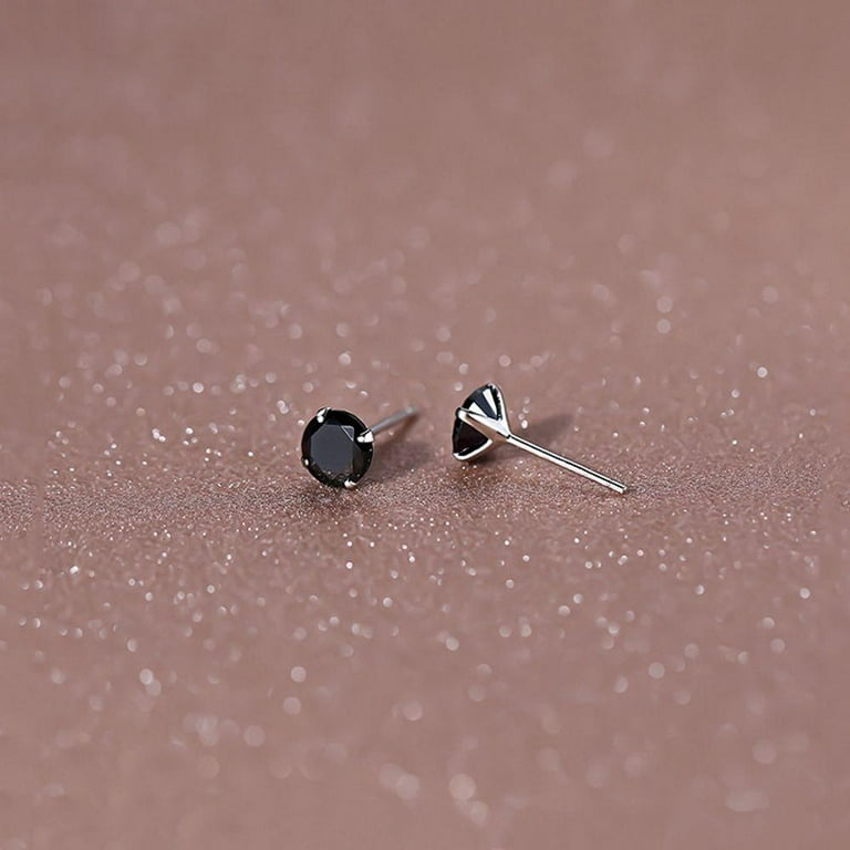 Women Hypoallergenic S925 Silver Earrings Ear Stick Anti blocking