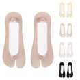 thumbnail image 1 of Women IceâSilk SplitâToe NoâShow Socks, Nonâ LowâCut Invisible Tabi Boat Socks Thin Breathable Liner Socks for Flats, 1 of 7