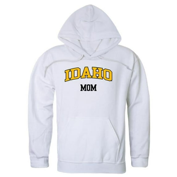 Women Idaho Vandals Mom Hoodie, White - Small
