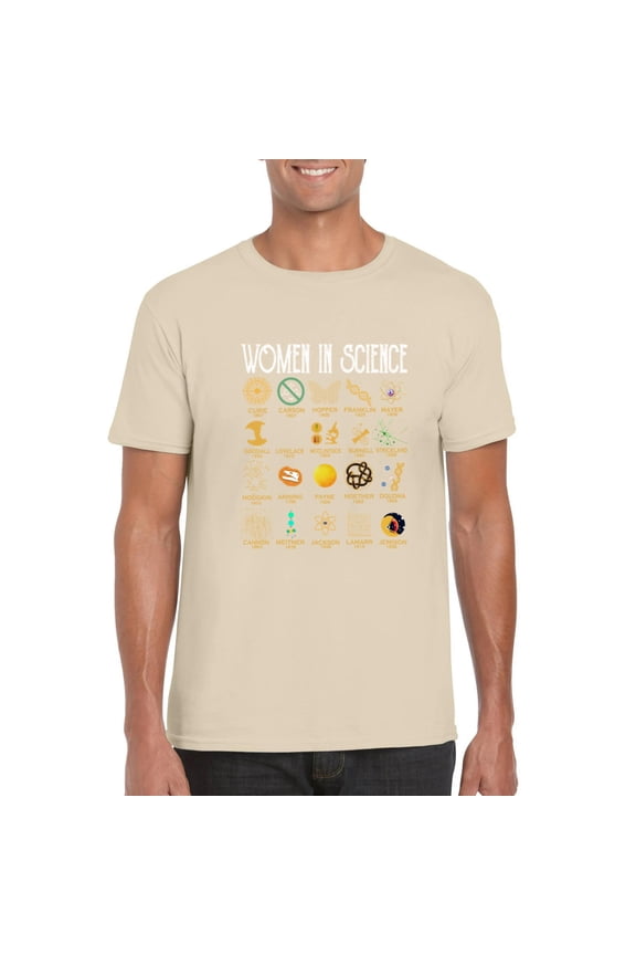 Women In Science STEM Scientist Chemist Physicist Biolo T-Shirt, for men & women, up to size 5XL
