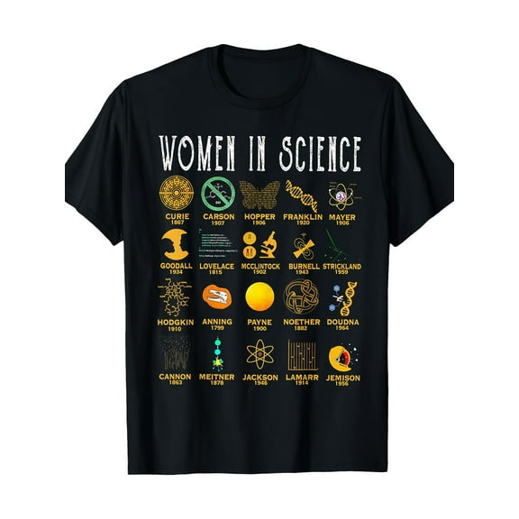 Women In Science T-Shirt220g