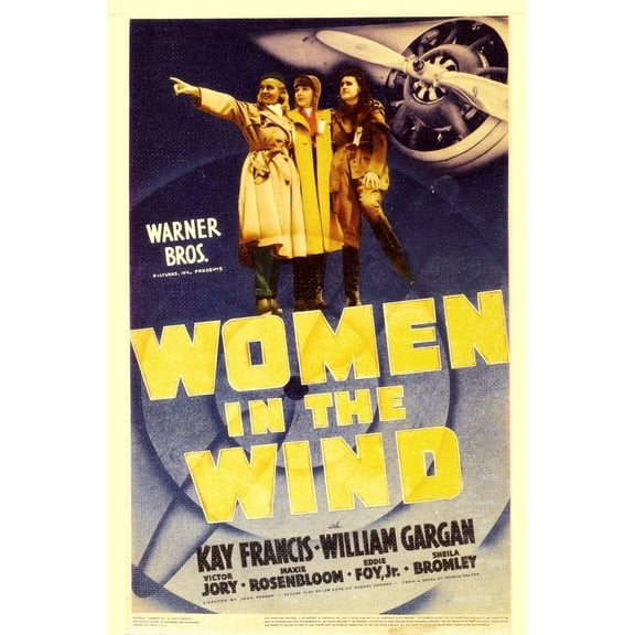 Women In The Wind Midget Window Card 1939. Movie Poster Masterprint (11 x 17)
