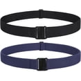 thumbnail image 1 of Women Invisible Belt, Comfortable Adjustable Stretch No Show Belt with Flat Buckle, 1 of 8