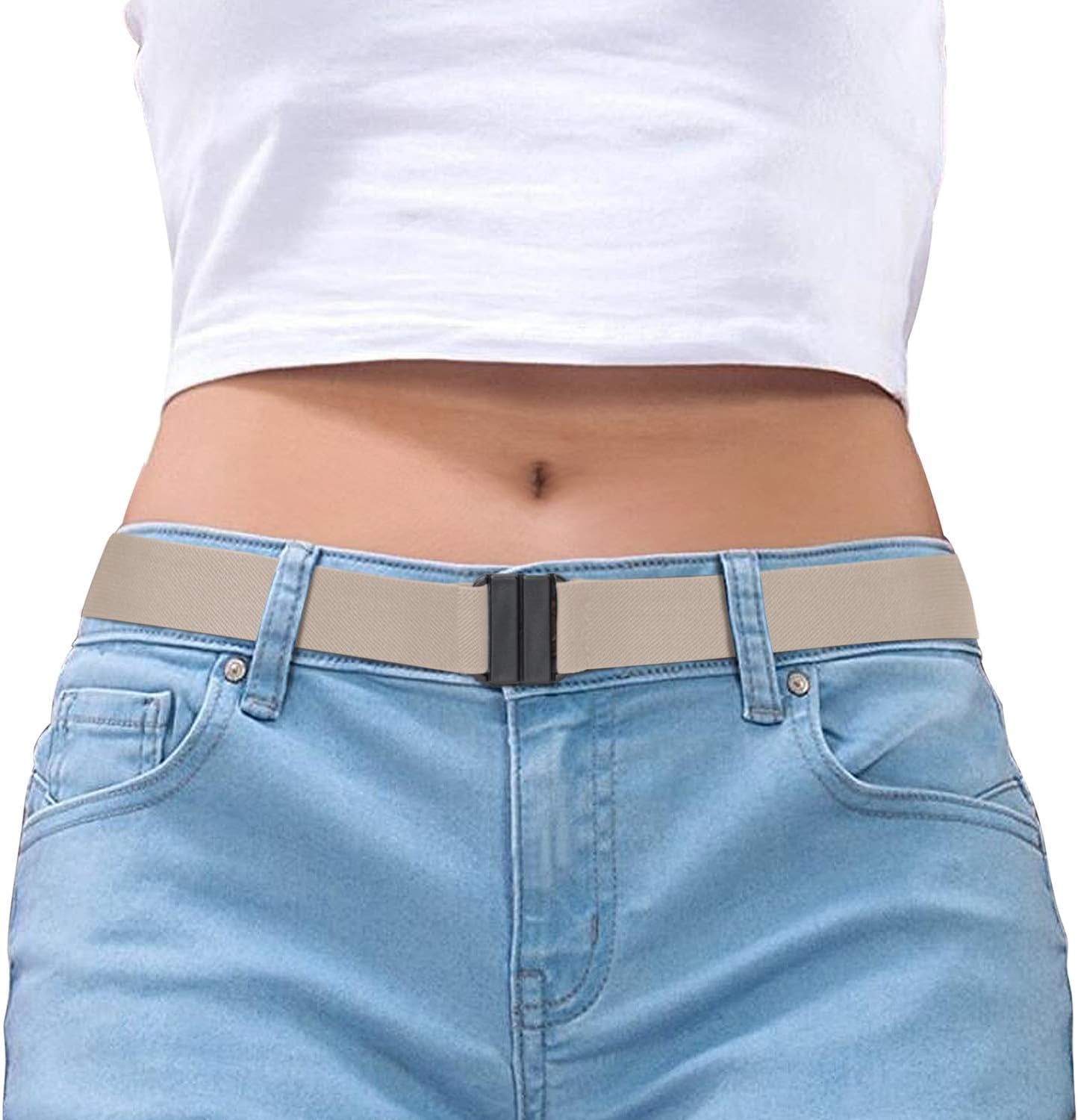 5488 No Show Stretch Belt For Women Invisible Adjustable Strap Women Invisible Belt, Comfortable Adjustable Stretch No Show  main image 2