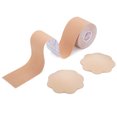 thumbnail image 1 of Women Invisible Bra Self-Adhesive Breast Tape Waterproof Lift Up Boob Tapes for A-E Cup, 1 of 5
