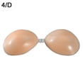thumbnail image 1 of Women Invisible Bra Silicone Self-adhesive Stick On Push Up Strapless Soft Pad, 1 of 8